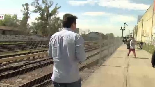 Peligro para los pasajeros por obras en la estación Liniers