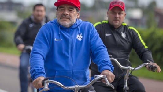 El mensaje de Maradona a Macri: "Largá a Maldonado"