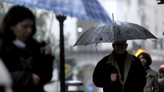 Alerta meteorológico por lluvias intensas y caída de granizo