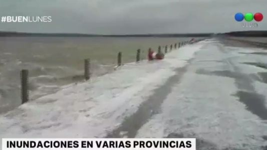 Inundaciones: Declararon la emergencia en Buenos Aires, Chaco y La Pampa