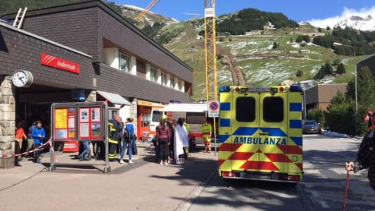 Al menos 30 heridos en un accidente de tren en el centro de Suiza
