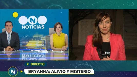 El abrazo de Bryanna con su mamá