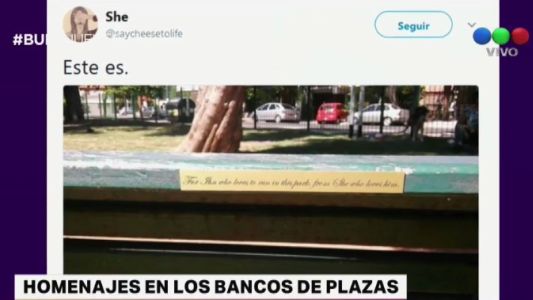 Se podrán apadrinar bancos en plazas para homenajear a seres queridos fallecidos