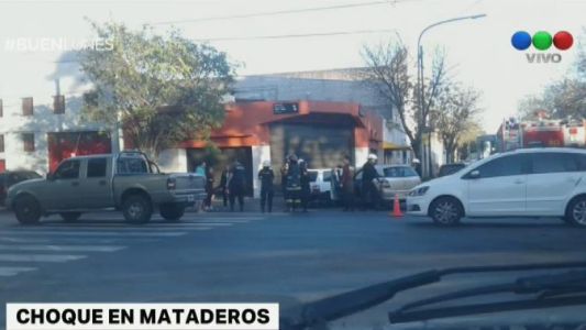 Choque con heridos en Mataderos