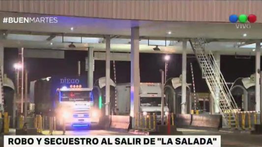 Robo y secuestro de una familia que salía de la feria La Salada