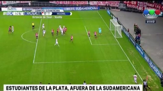 Estudiantes de La Plata, afuera de la Copa Sudamericana