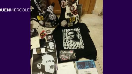 Secuestraron objetos nazis en General Pacheco y Pablo Podestá