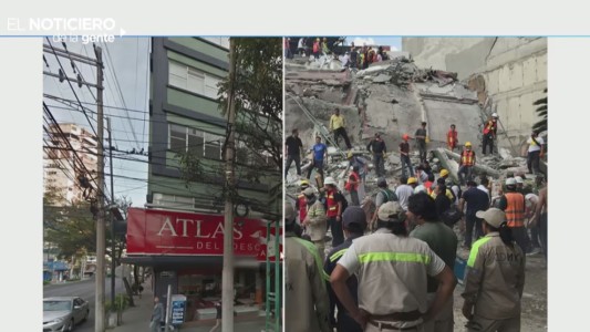 Terremoto: imágenes del antes y el después del desastre