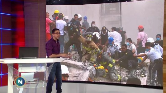 Las fotos de la solidaridad en los rescates de México