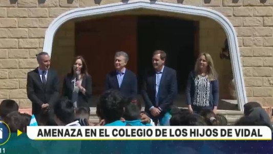 Amenaza de bomba en el colegio de los hijos de Vidal