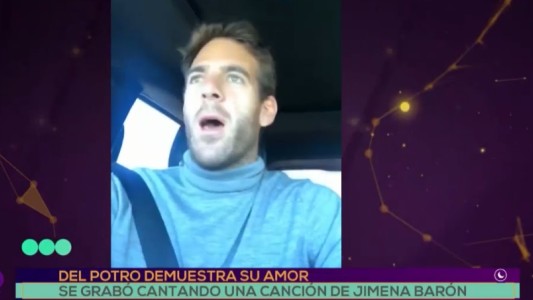 Delpo enamorado: canta los temas de Jimena Barón