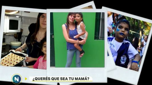 ¿Querés que sea tu mamá? La conmovedora historia de Irene y Keila, una familia muy especial