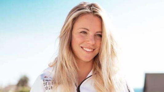 La foto de una campeona de esquí totalmente desnuda que revolucionó las redes