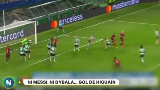 Ni Messi, ni Dybala... gol de Higuaín