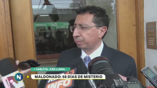 Habló el nuevo juez del caso Maldonado: "Se trata de encontrar a un ser humano que está desaparecido"