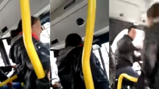 Mar del Plata: una mujer le pegó a un colectivero y la escracharon en las redes