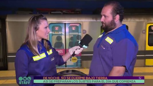 De noche, bajo tierra no se duerme
