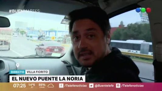 Desafío Puente La Noria: el cruce, en apenas 1 minuto