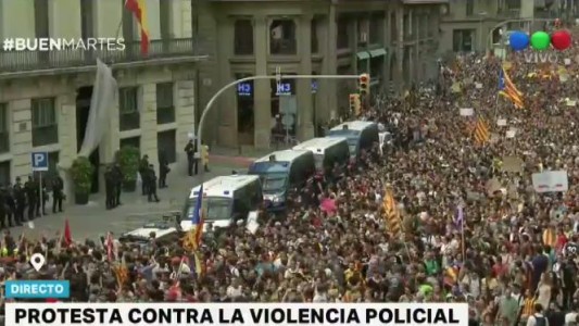 Huelga general en Cataluña contra la violencia policial