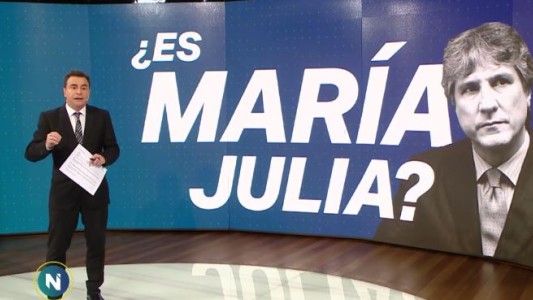 Amado Boudou: ¿es María Julia?