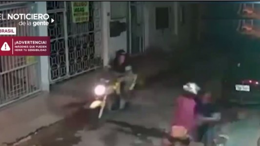 Una paliza al motochorro