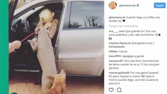 Susana en Instagram
