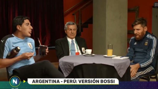 Argentina-Perú, según la mirada de Bossi