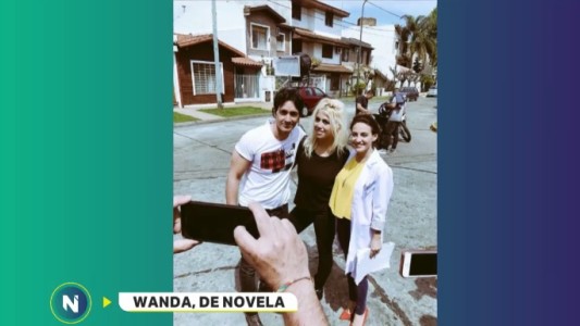 Las primeras imágenes de Wanda Nara en "Golpe al corazón"