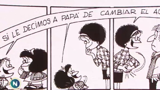 La columna de Mafalda sobre el consumo