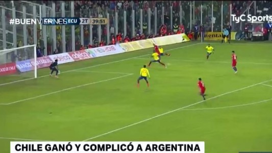 Chile ganó y complicó a Argentina