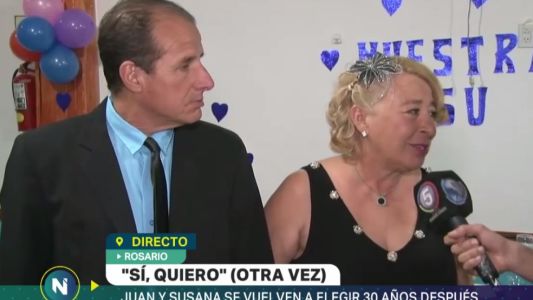 La pareja que se divorció y se volvió a casar 30 años después