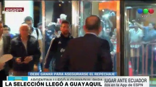 La Selección llegó a Guayaquil