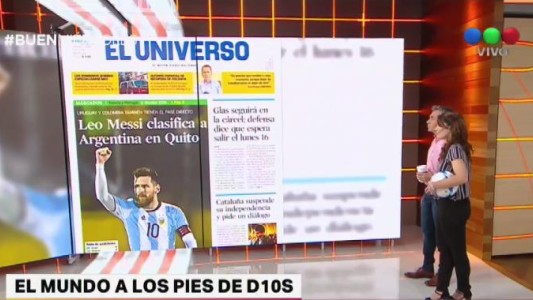 El mundo rendido a los pies de Messi