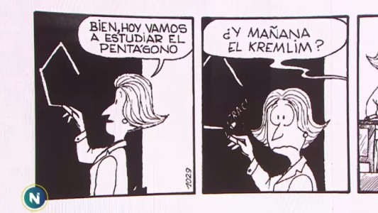 La columna de Mafalda: fútbol, geometría y política internacional