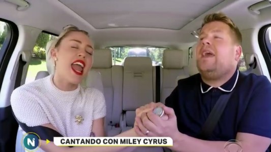Las picantes confesiones de Miley Cyrus en un nuevo Carpool Karaoke