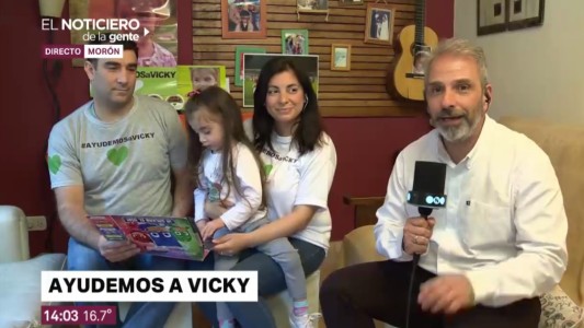 #AyudemosAVicky
