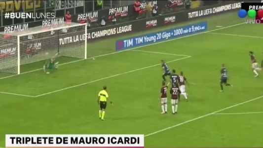 Triplete de Icardi: "Es una alegría que no se puede explicar"