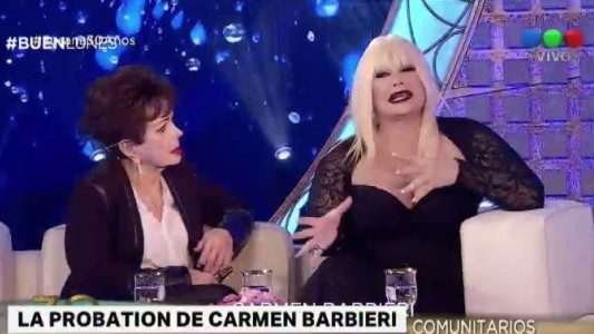 Carmen Barbieri habló Susana Giménez sobre su probation: "Son casi 500 horas de trabajo comunitario"