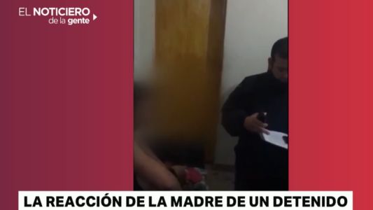 Video: violenta escena cuando la madre reta al hijo por realizar falsas amenazas de bomba