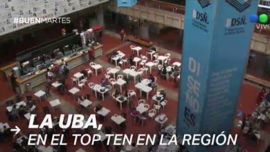 Por primera vez, la UBA está entre las diez mejores universidades de Latinoamérica