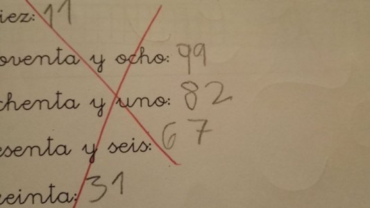 La increíble respuesta de un nene en una prueba de matemáticas que se volvió viral