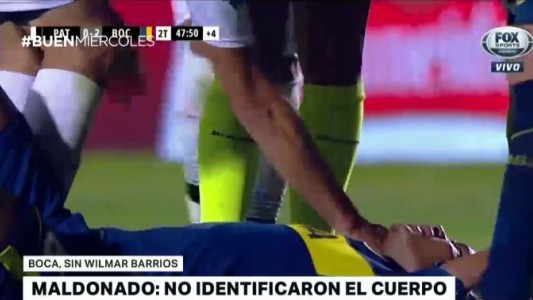 Wilmar Barrios se fracturó un dedo