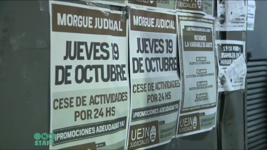 Paro en la Morgue Judicial porteña