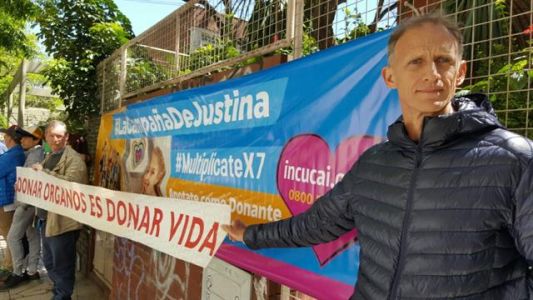 El padre de Justina espera que hoy se multipliquen los donantes