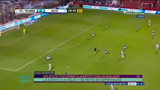 Atlético venció a Vélez y está en semifinales de la Copa Argentina