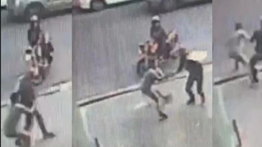 Violento robo de motochorros a Jorge Rial en Palermo