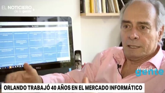 #NuestraGente Orlando, el "abuelo software" que desafía los millenials
