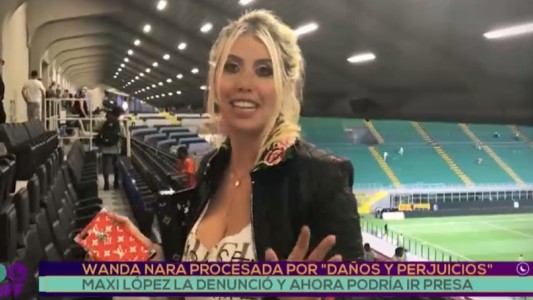 Wanda Nara, procesada en Italia