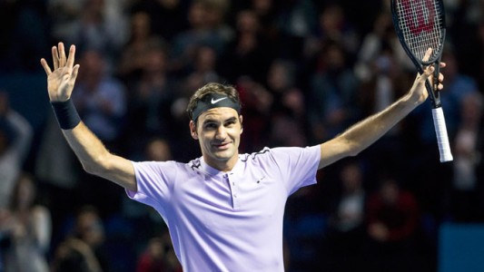 Del Potro juega la final de Basilea frente a Federer