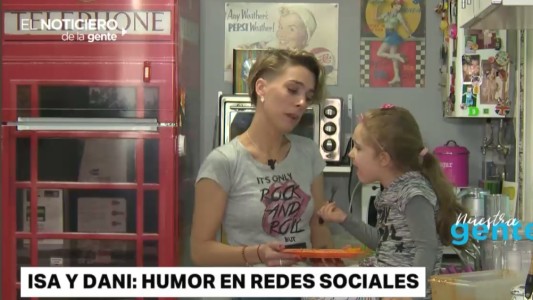 Isa y Daniela, las reinas de Youtube que muestran el día a día de una mamá con su hija